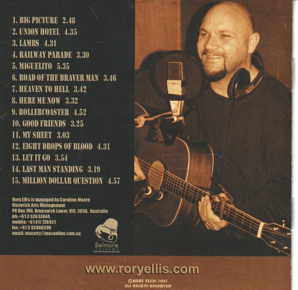 Rory Ellis - Road Of The Braver Man - Cd
