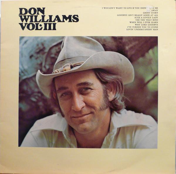 Don Williams - Vol. III - Lp