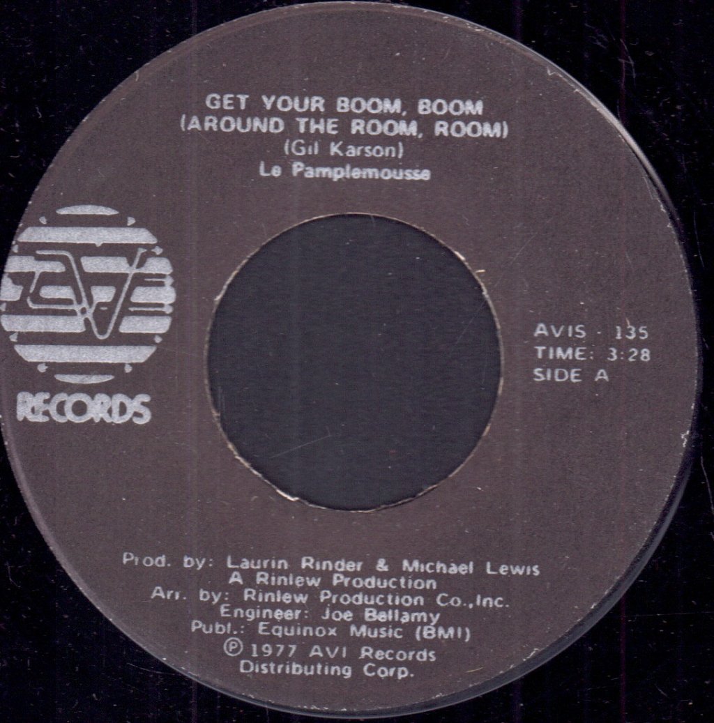 Le Pamplemousse - Get Your Boom Boom - 7 Inch