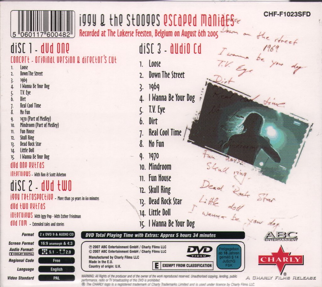 Stooges - Escaped Maniacs - Cd Set