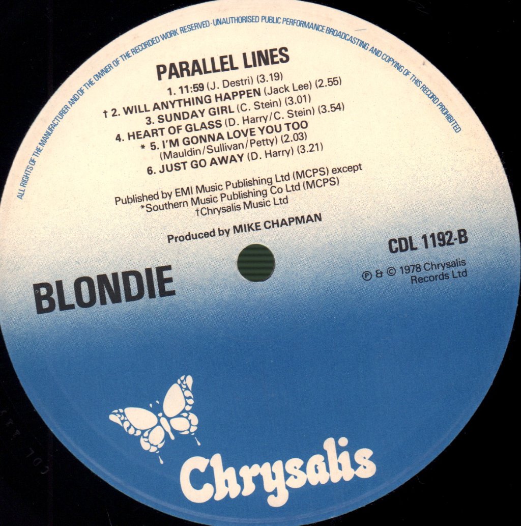 Blondie - Parallel Lines - Lp