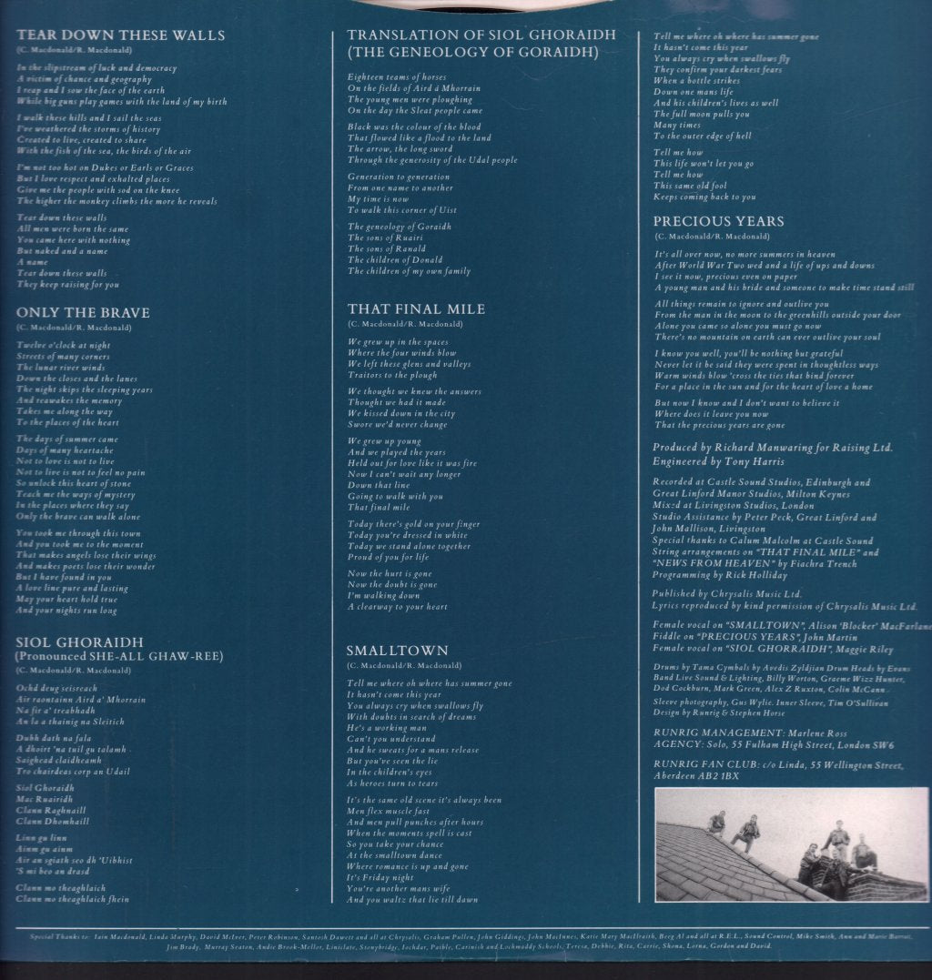 Runrig - Searchlight - Lp