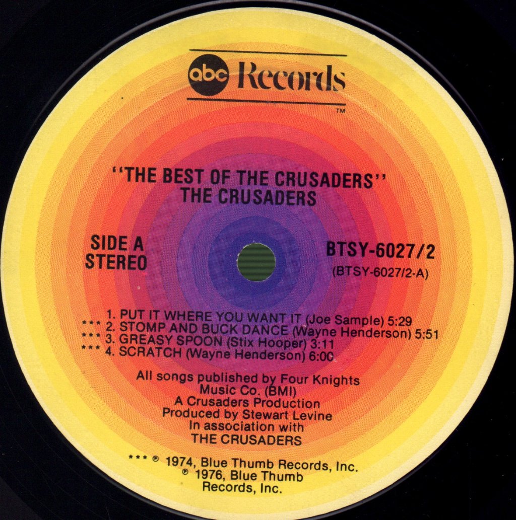 Crusaders - Best Of - Double Lp