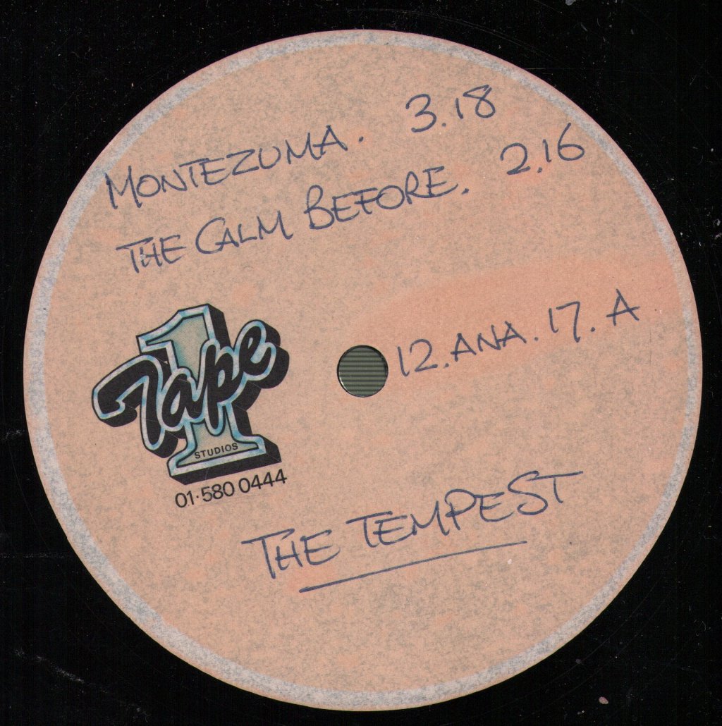 Tempest (80'S Pop/Wave Group) - Montezuma - 12 Inch
