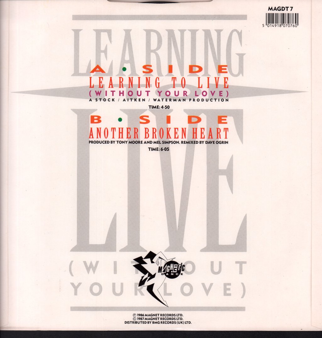 Ochi Brown And Rick Astley - Learning To Live - 12 Inch