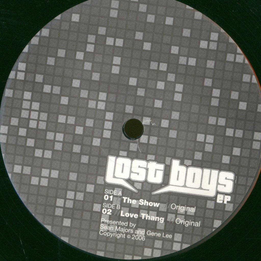 Sean Majors - Lost Boys EP - 12 Inch