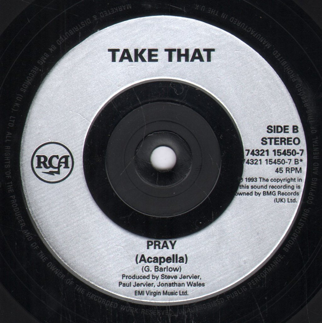 Take That (Boy Band) - Pray - 7 Inch