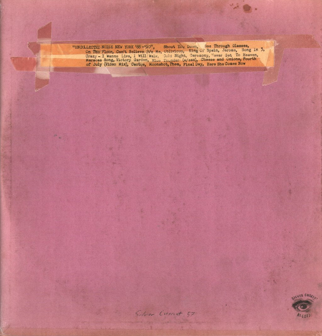 Galaxie 500 - Uncollected Noise New York ’88 -’90 - Double Lp