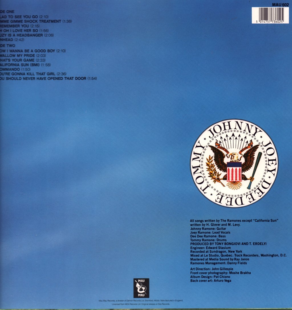 Ramones - Leave Home - Lp