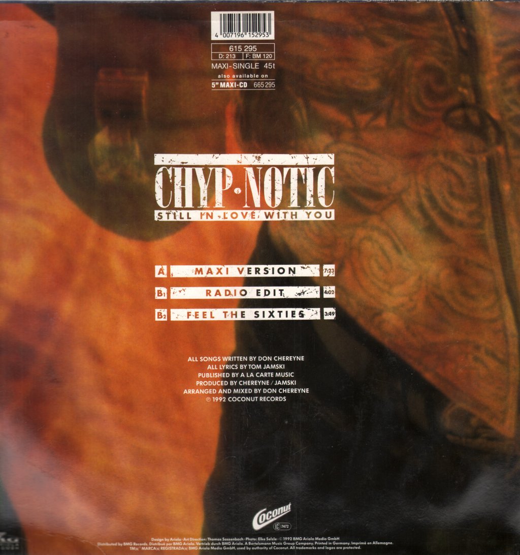 Chyp-Notic - Still In Love With You - 12 Inch