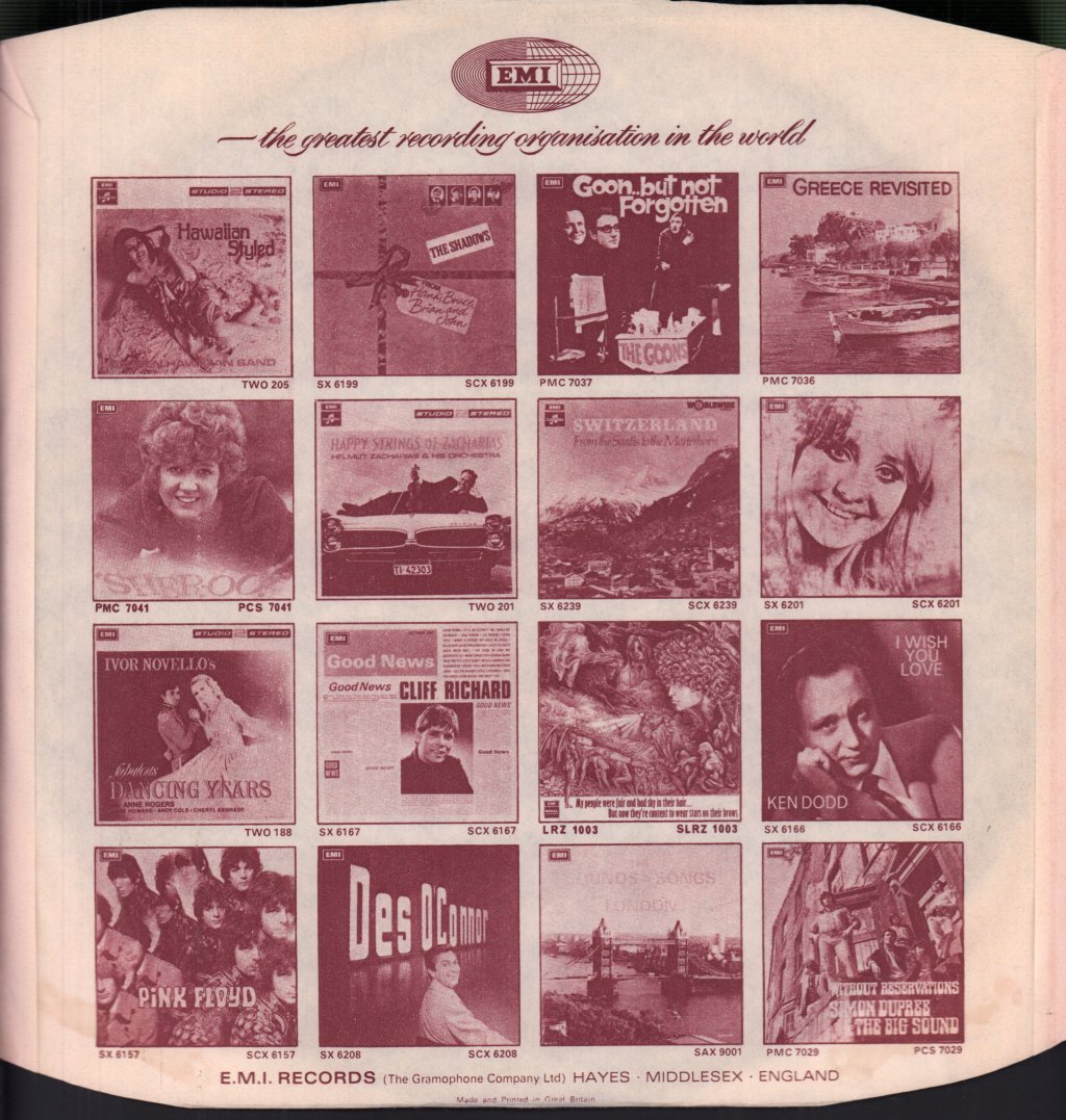Herman's Hermits - There's A Kind Of Hush All Over The World - Lp
