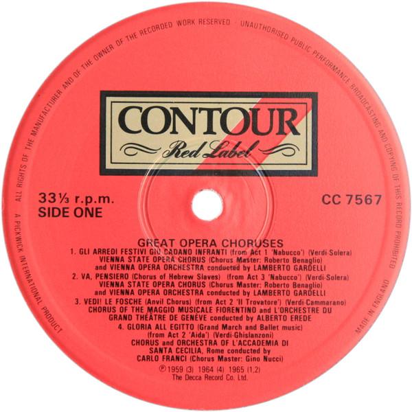 Various Artists - Great Opera Choruses - Lp