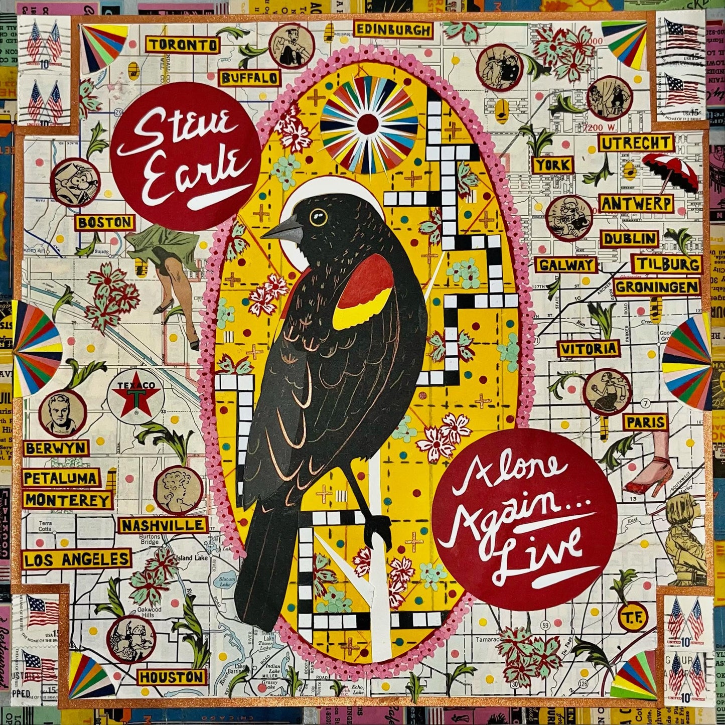Steve Earle - Alone Again (Live) - Lp