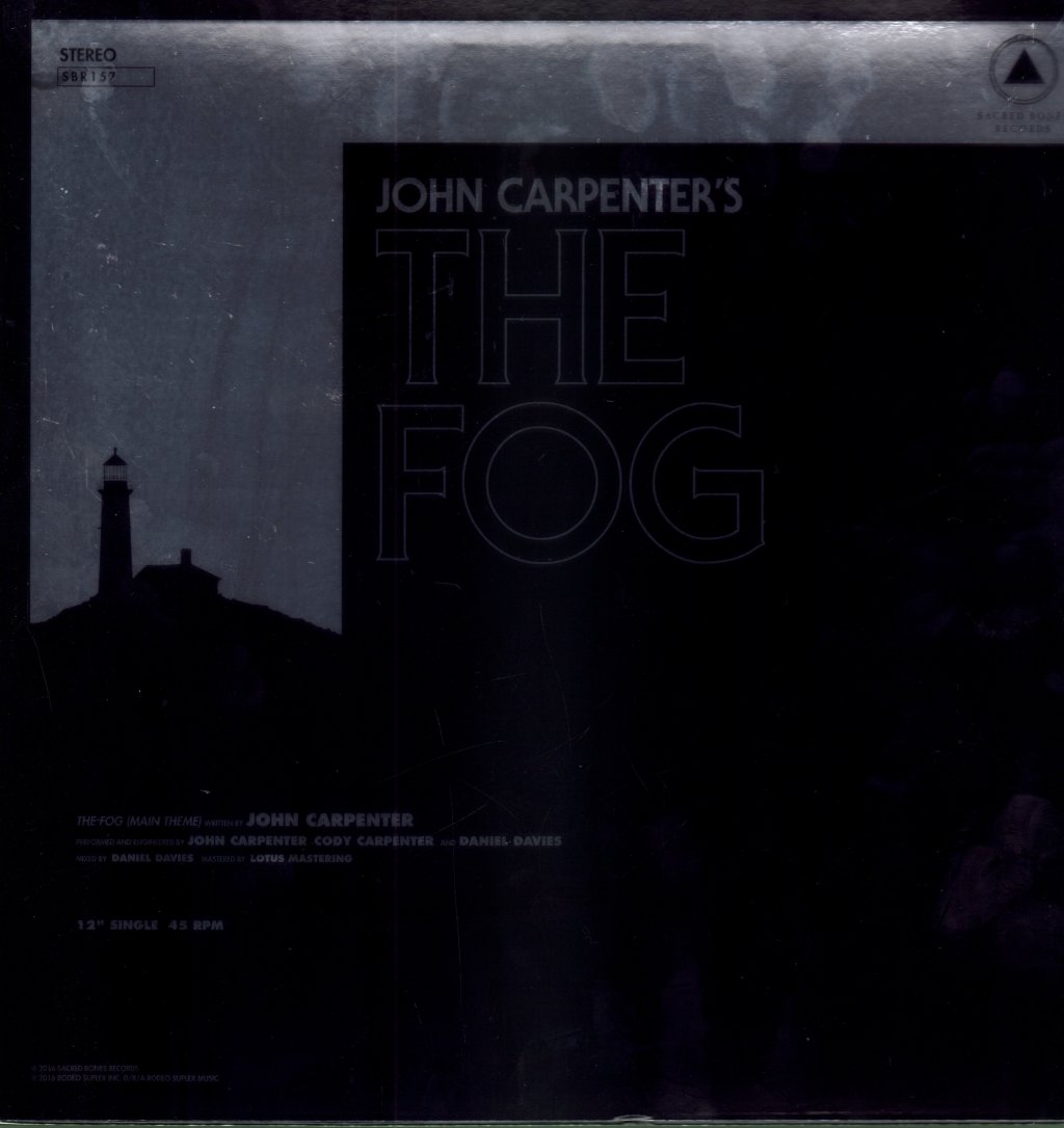 John Carpenter - Assault On Precinct 13 / Fog - 12 Inch