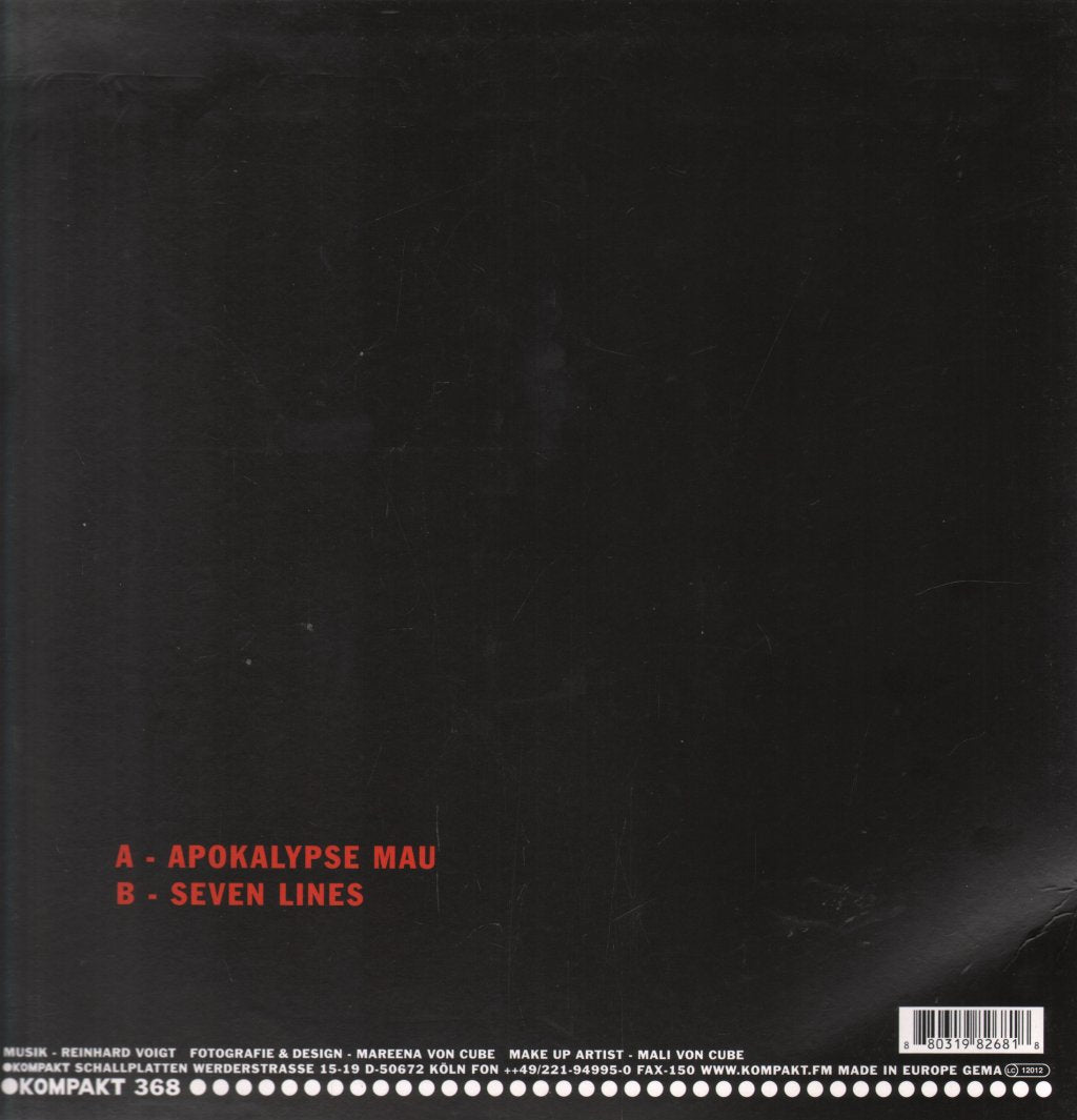 Reinhard Voigt - Apokalypse Mau - 12 Inch
