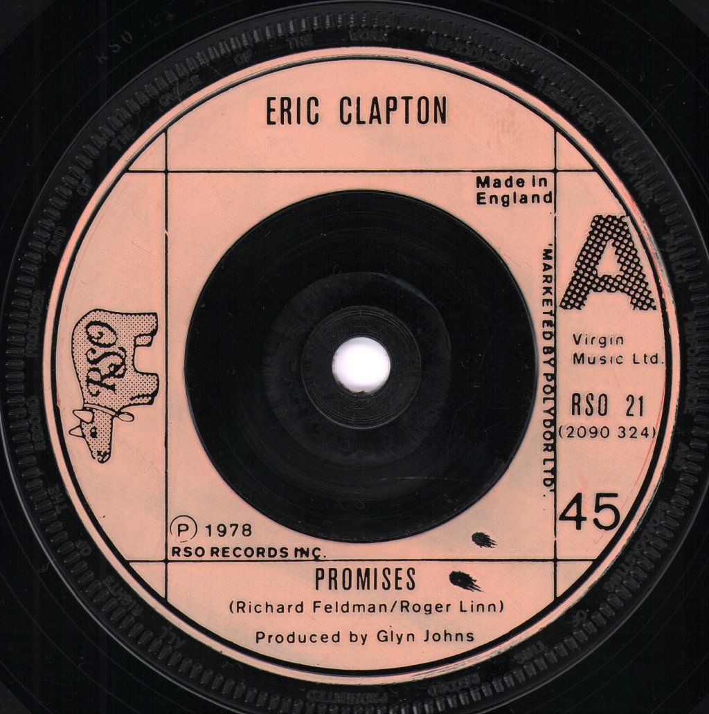 Eric Clapton - Promises - 7 Inch