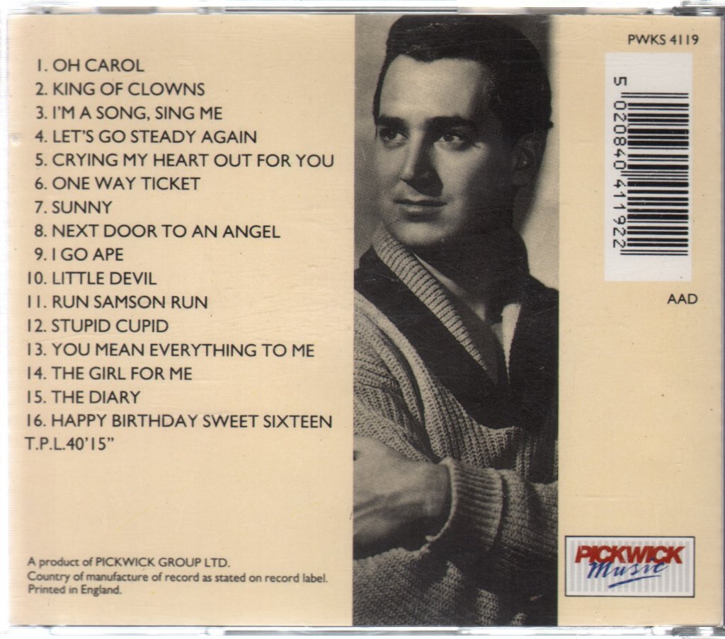 Neil Sedaka - Sedaka Originals - The Greatest Hits - Cd