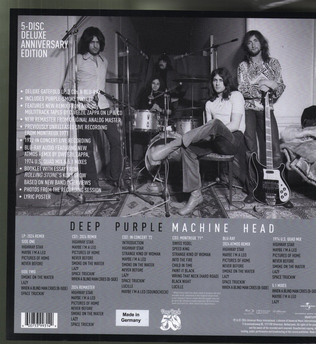 Deep Purple - Machine Head - Box Set