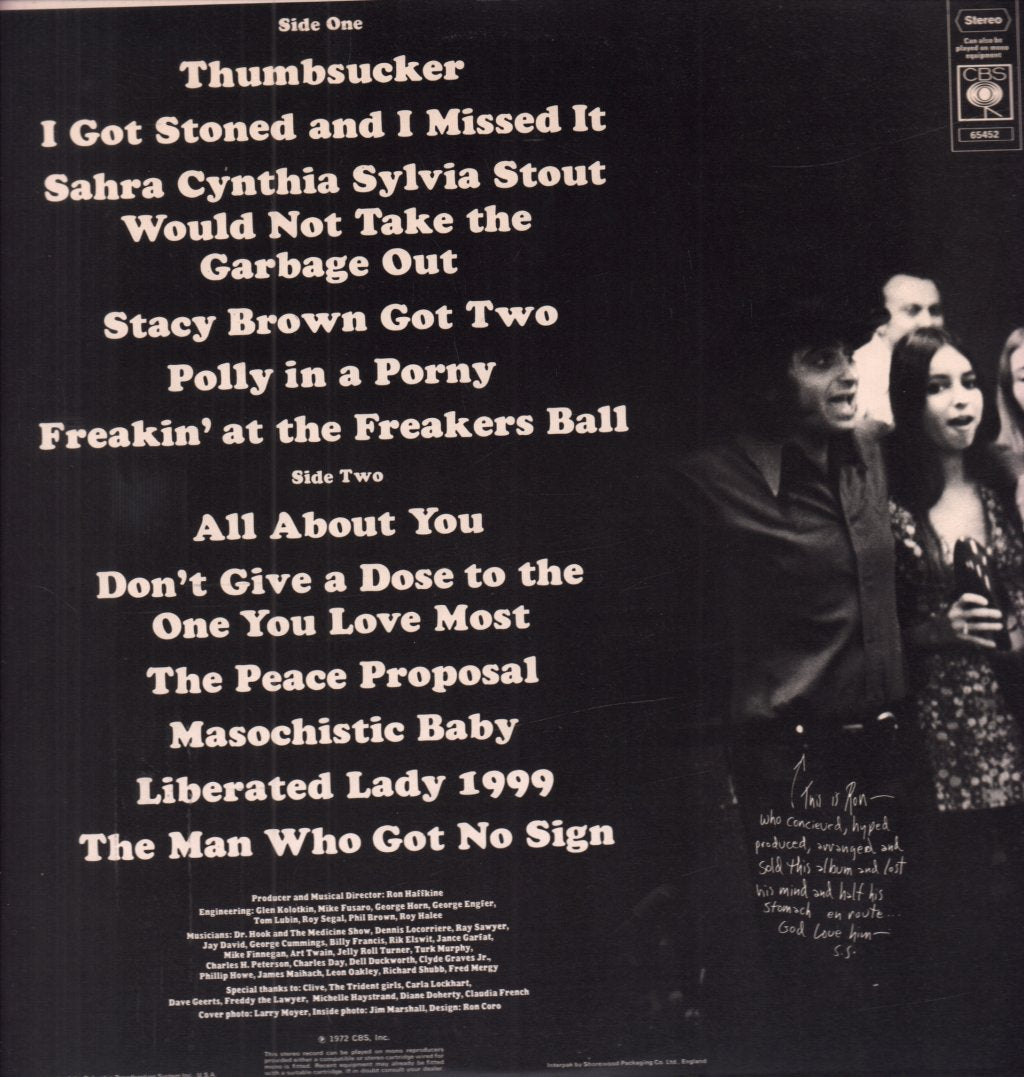 Shel Silverstein - Freakin' At The Freakers Ball - Lp