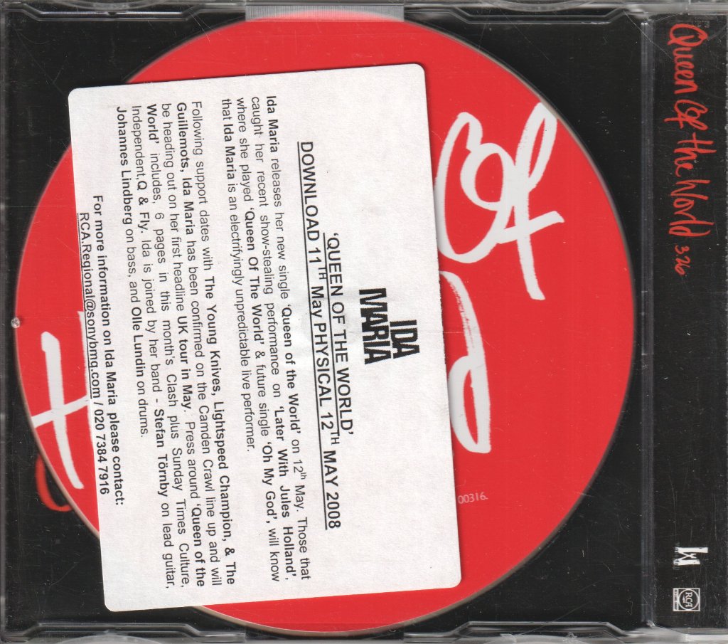 Ida Maria - Queen Of The World - Cd