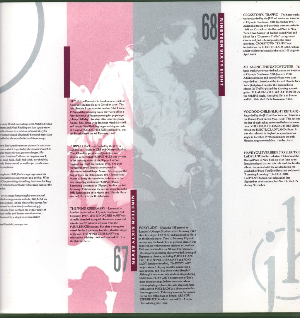 Jimi Hendrix - Cornerstones 1967 - 1970 - Lp