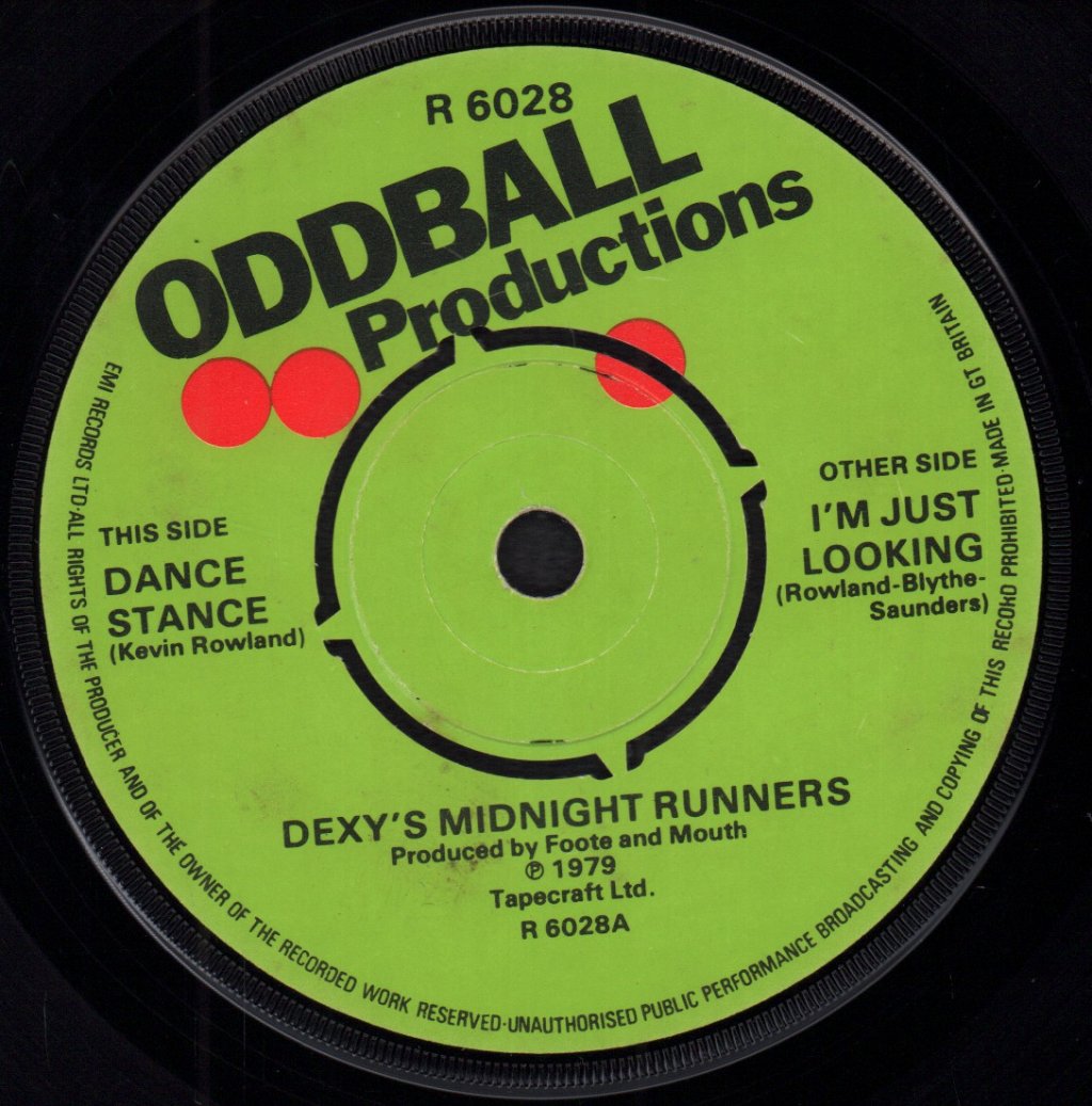 Dexys Midnight Runners - Dance Stance - 7 Inch