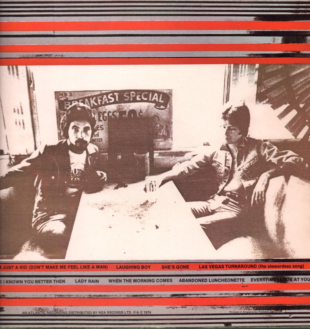 Hall And Oates - Abandoned Luncheonette - Lp