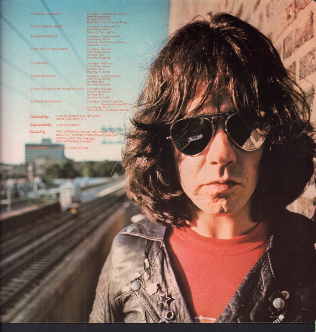 Gary Moore - Back On The Streets - Lp