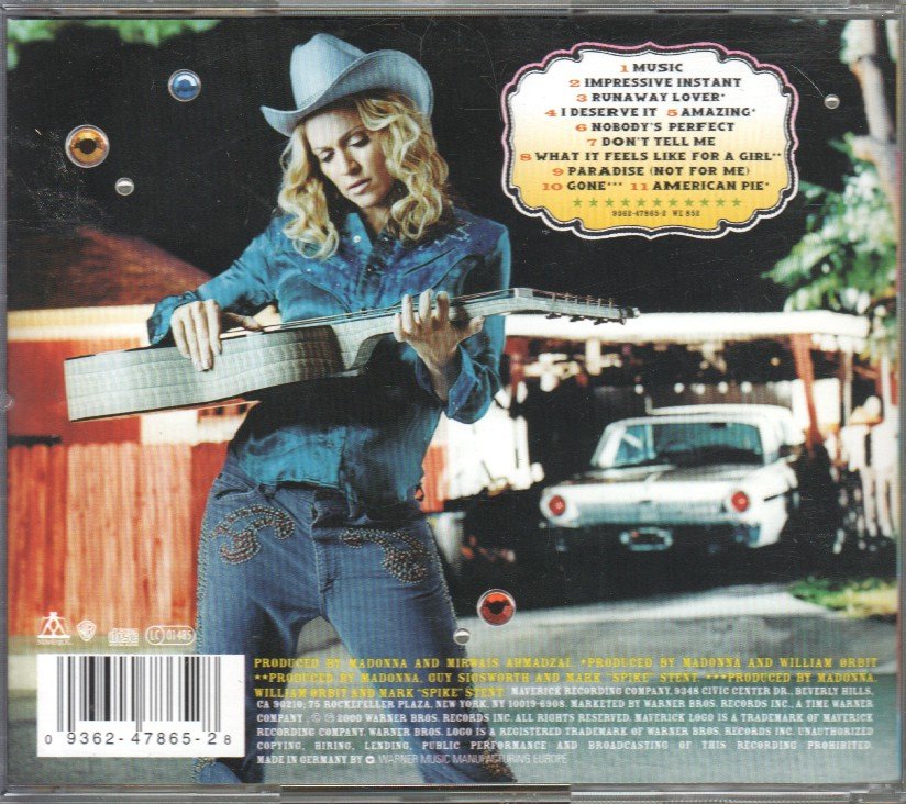 Madonna - Music - Cd