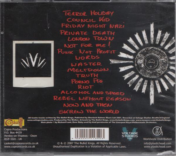Bullet Kings - Rebels Without Reason - Cd