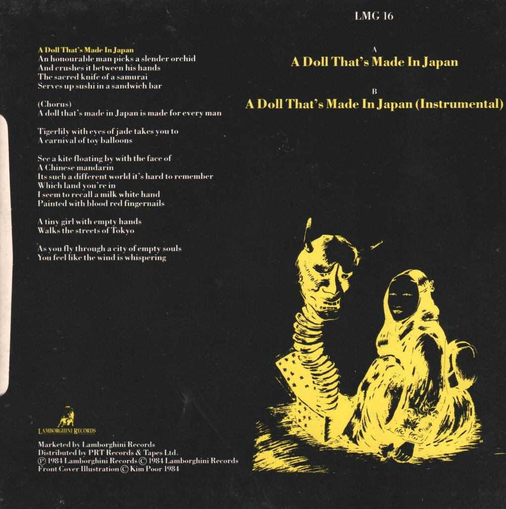 Steve Hackett - A Doll That's Made In Japan - 7 Inch