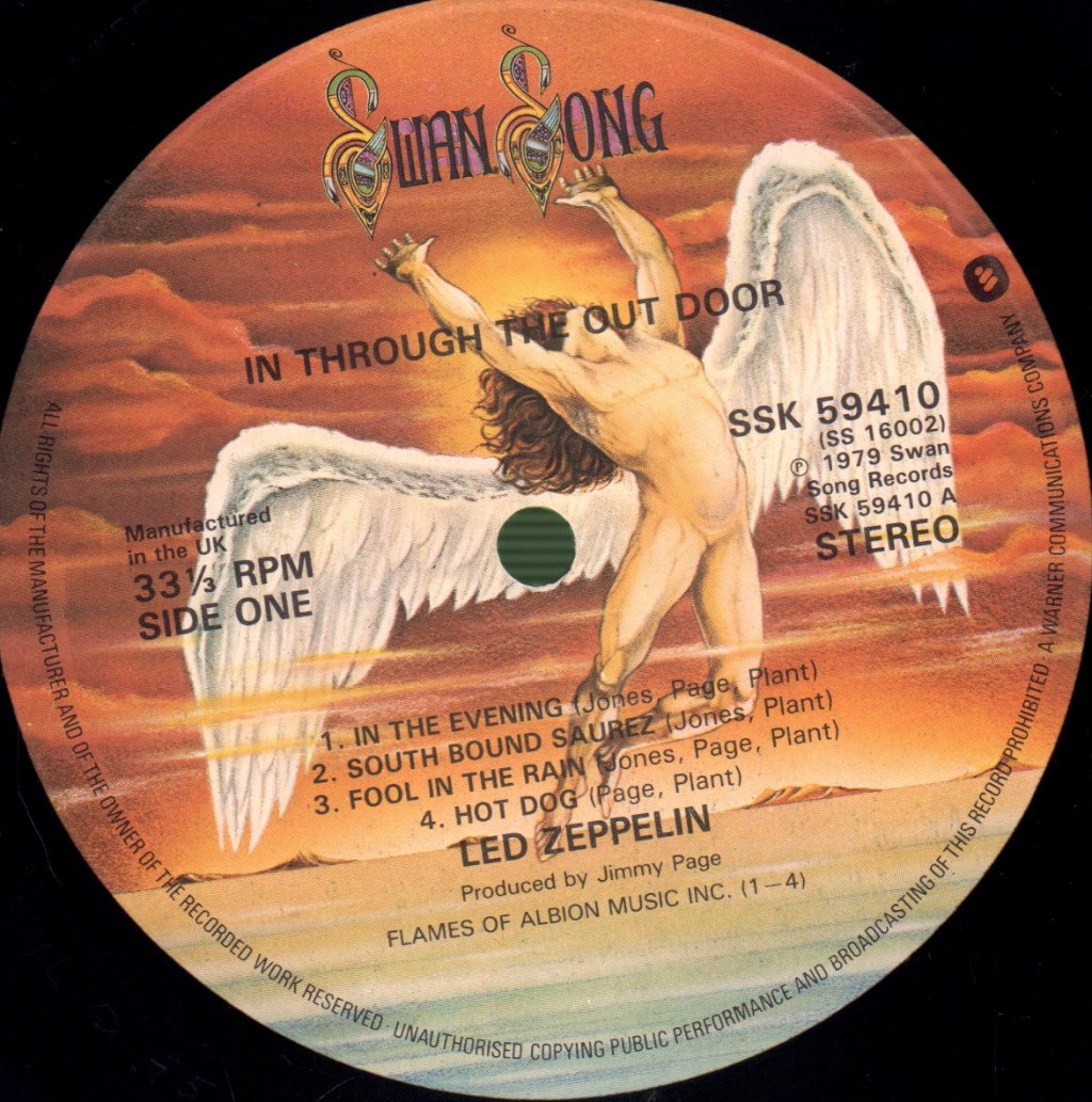 Led Zeppelin - In Through The Out Door - Lp