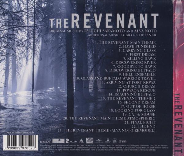 Ryuichi Sakamoto and Alva Noto with Bryce Dessner - Revenant Original Motion Picture Soundtrack - Cd