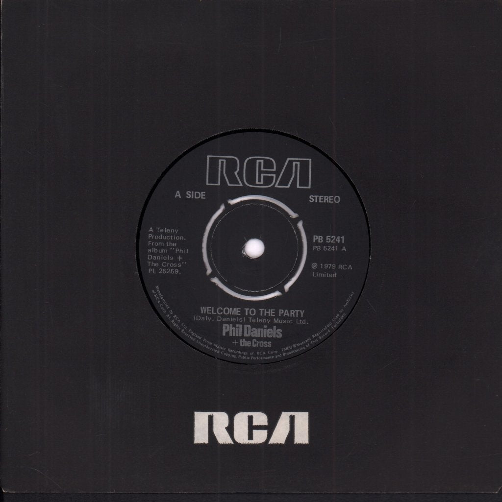 Phil Daniels And The Cross - Welcome To The Party - 7 Inch