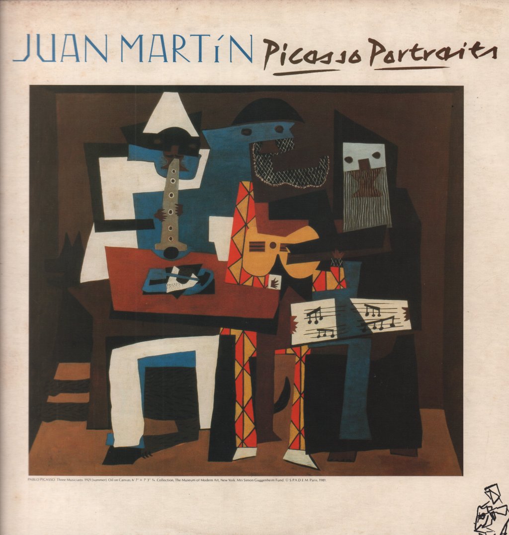 Juan Martin - Picasso Portraits - Lp