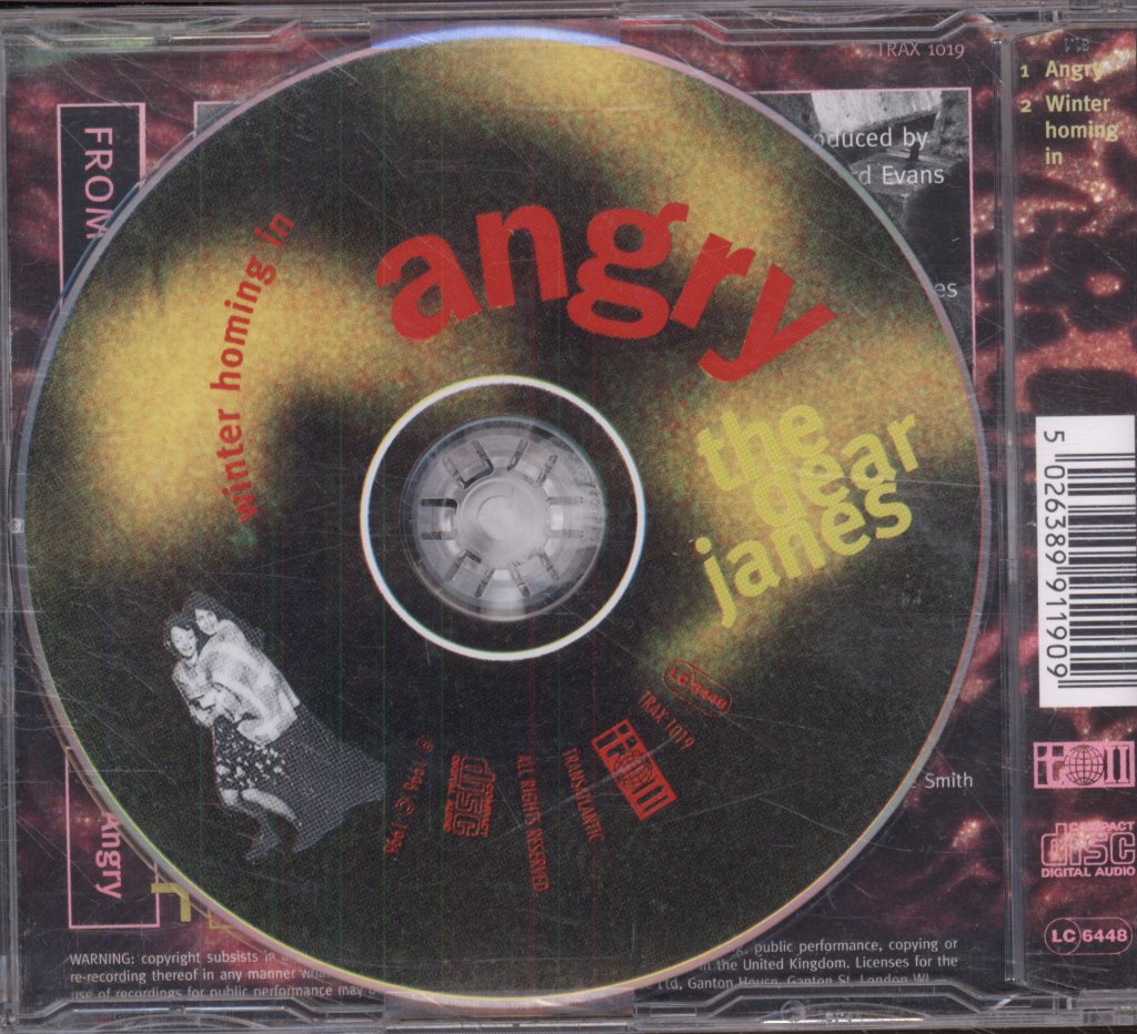 Dear Janes - Angry - Cd
