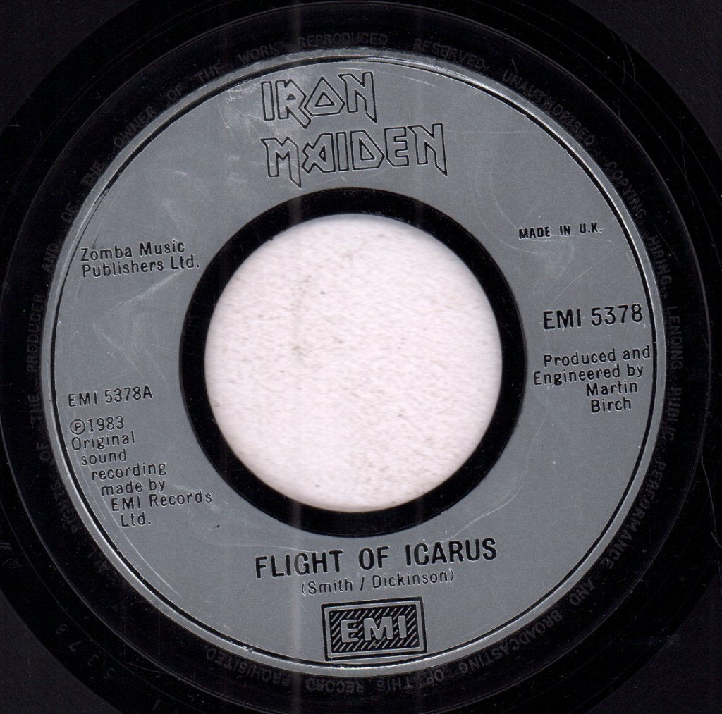 Iron Maiden - Flight Of Icarus - 7 Inch