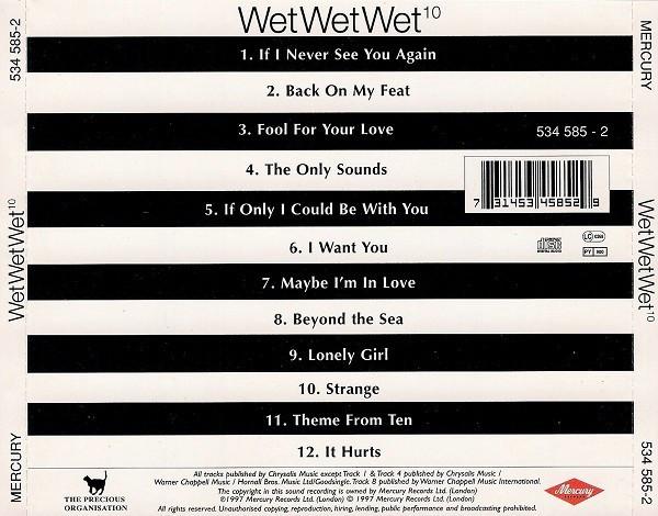 Wet Wet Wet - 10 - Cd