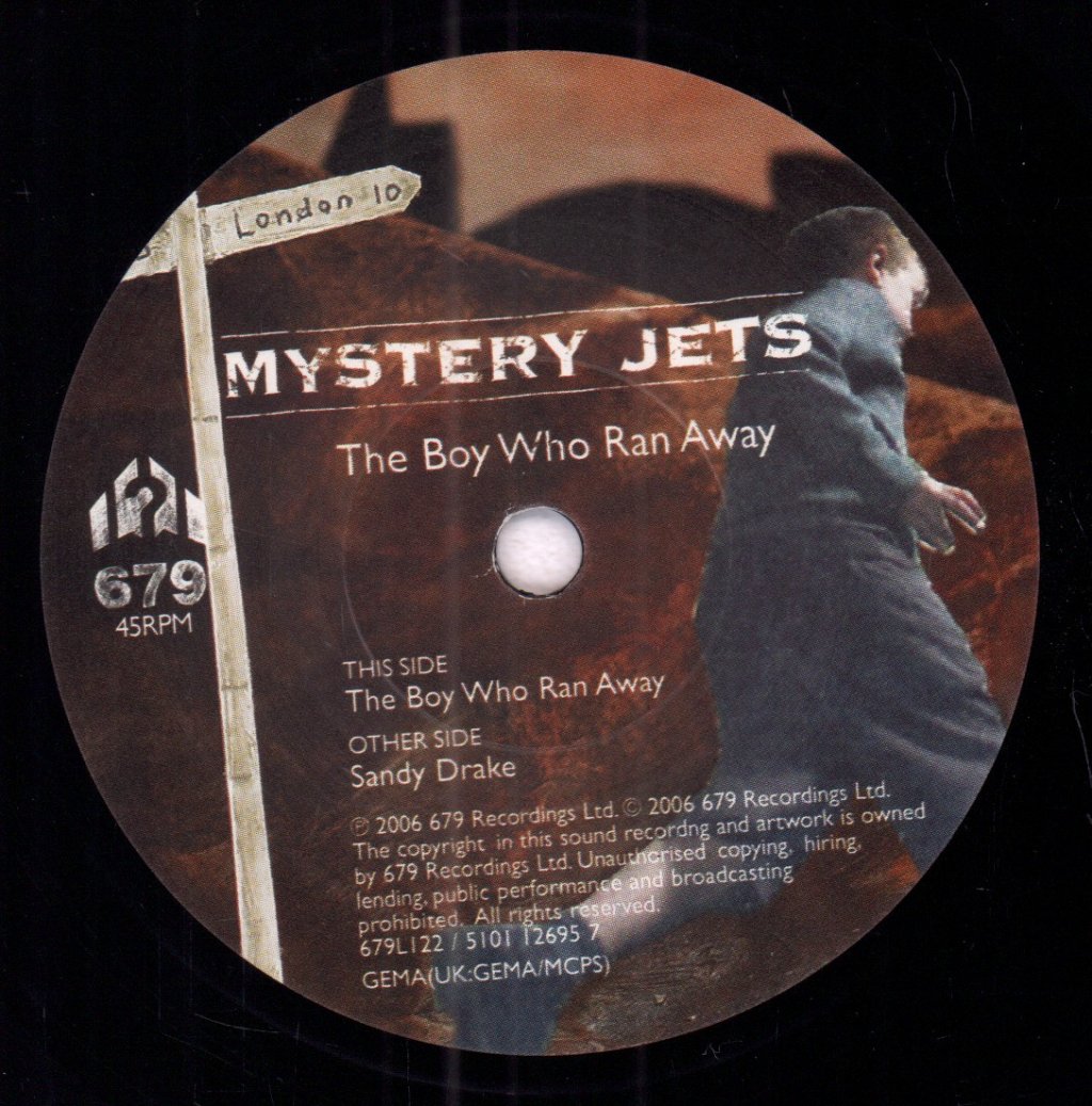 Mystery Jets - Boy Who Ran Away - 7 Inch