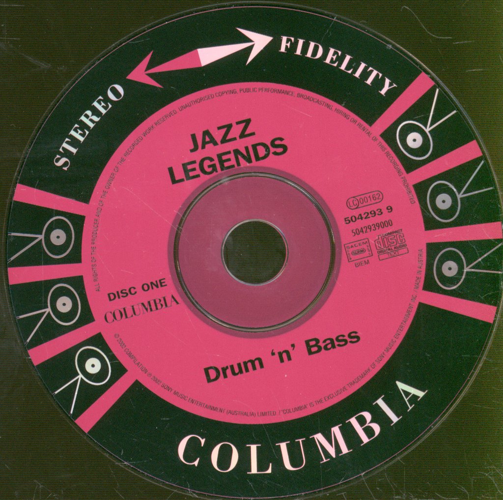 Various Artists - Jazz Legends - Drum 'n' Bass - Double Cd