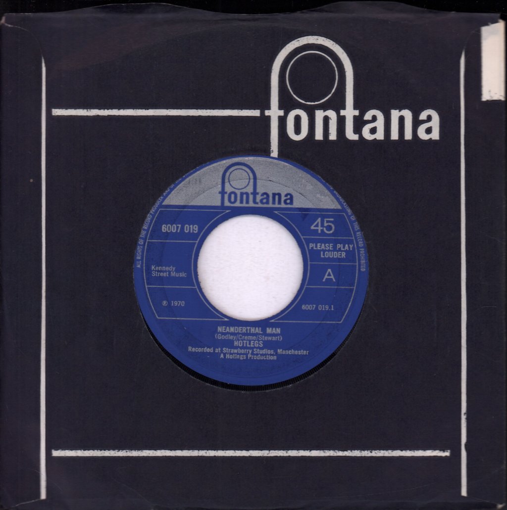Hotlegs - Neanderthal Man - 7 Inch