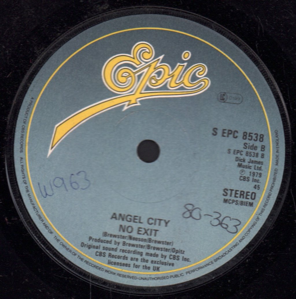 Angel City (80'S Group) - Comin' Down - 7 Inch