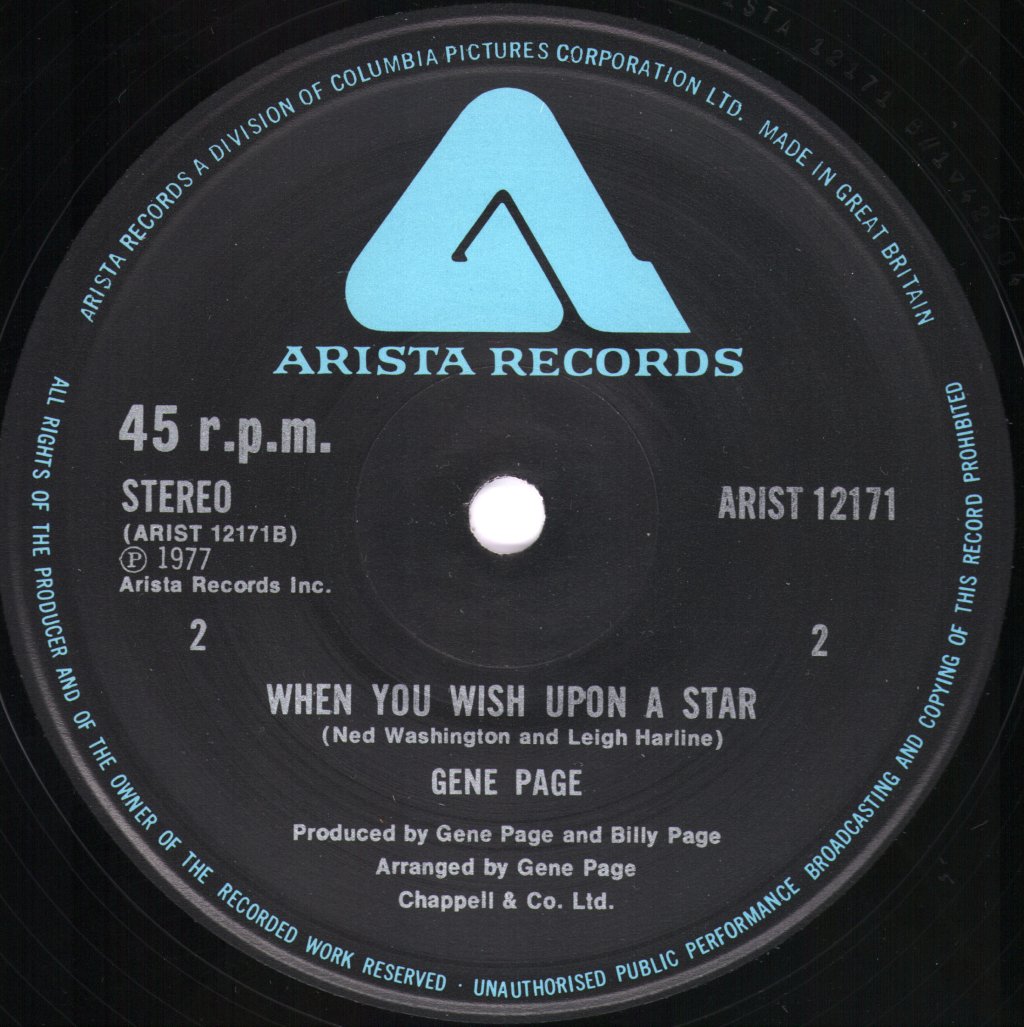 Gene Page - Close Encounters Of The Third Kind - 12 Inch