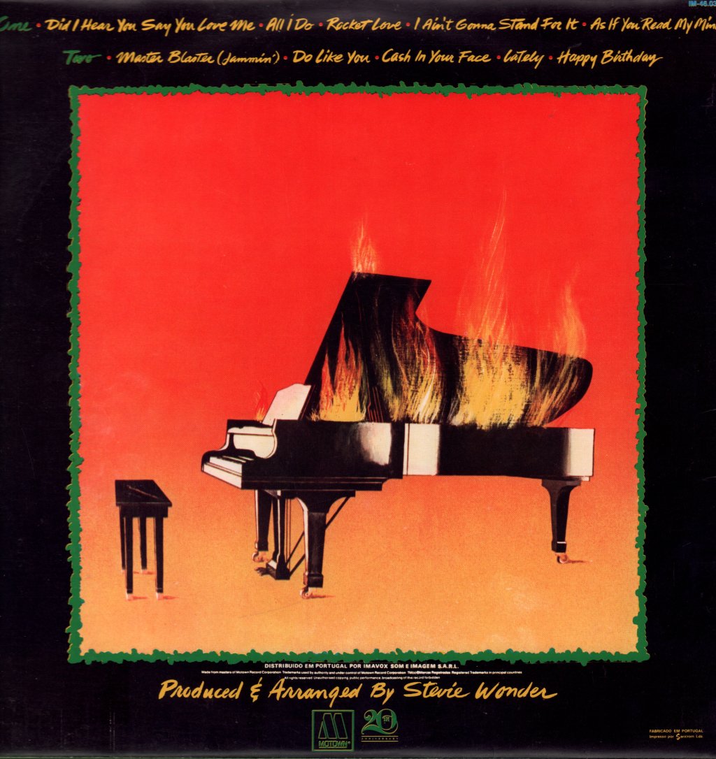 Stevie Wonder - Hotter Than July - Lp