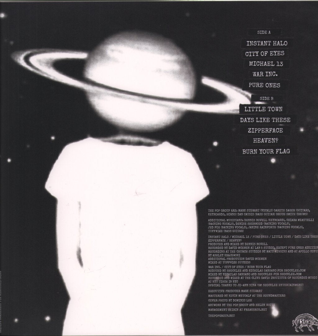 Pop Group - Honeymoon On Mars - Lp