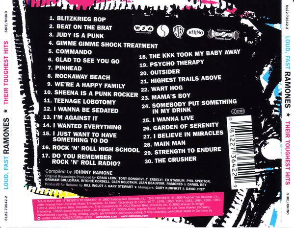 Ramones - Loud Fast Ramones Their Toughest Hits - Cd