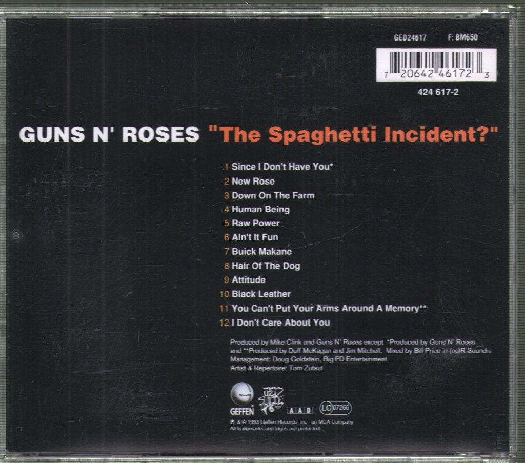 Guns N Roses - Spaghetti Incident - Cd