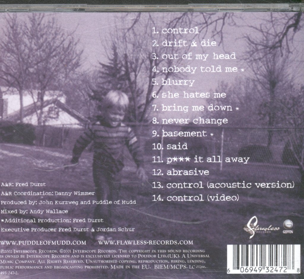 Puddle Of Mudd - Come Clean - Cd