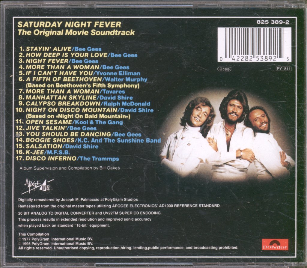 Various Artists - Saturday Night Fever (The Original Movie Sound Track) - Cd