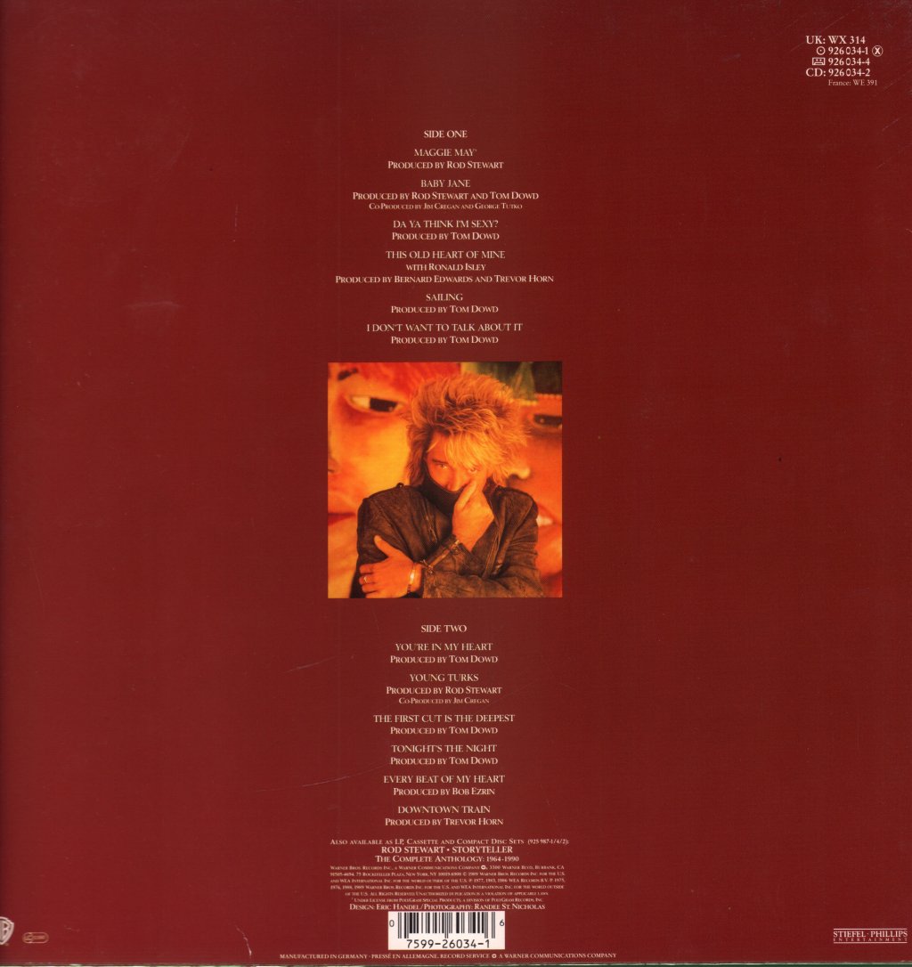 Rod Stewart - Best Of Rod Stewart - Lp
